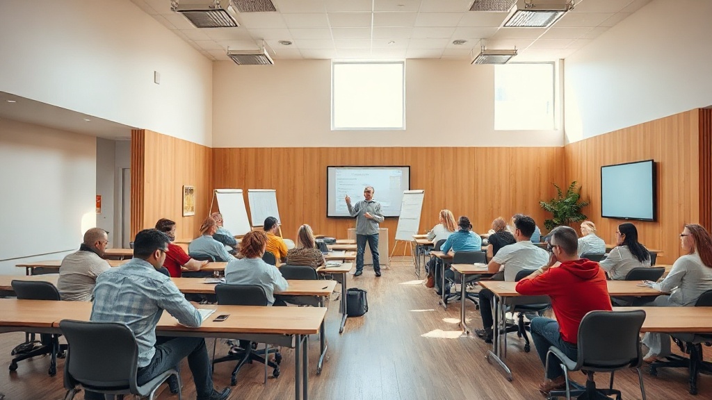 Salle de formation professionnelle Cegos